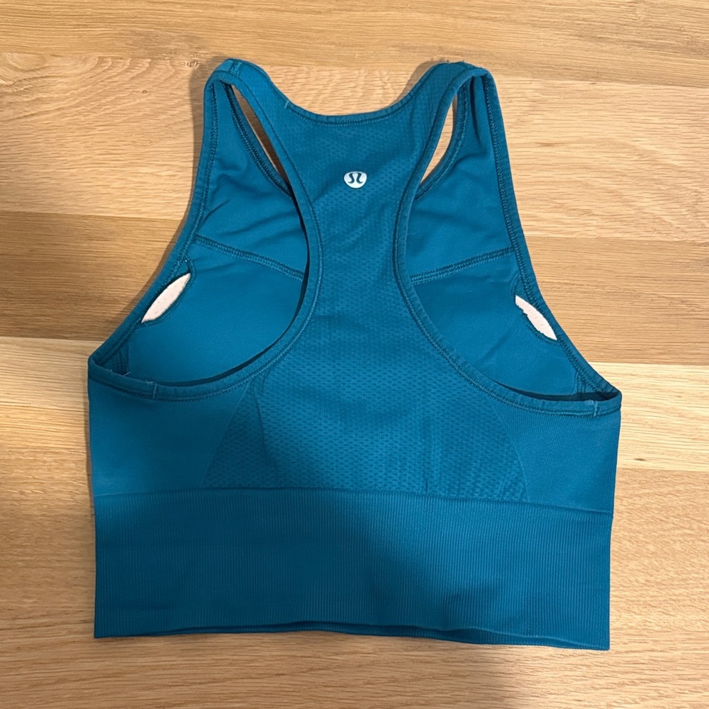 lululemon athletica Blue Sports Bra